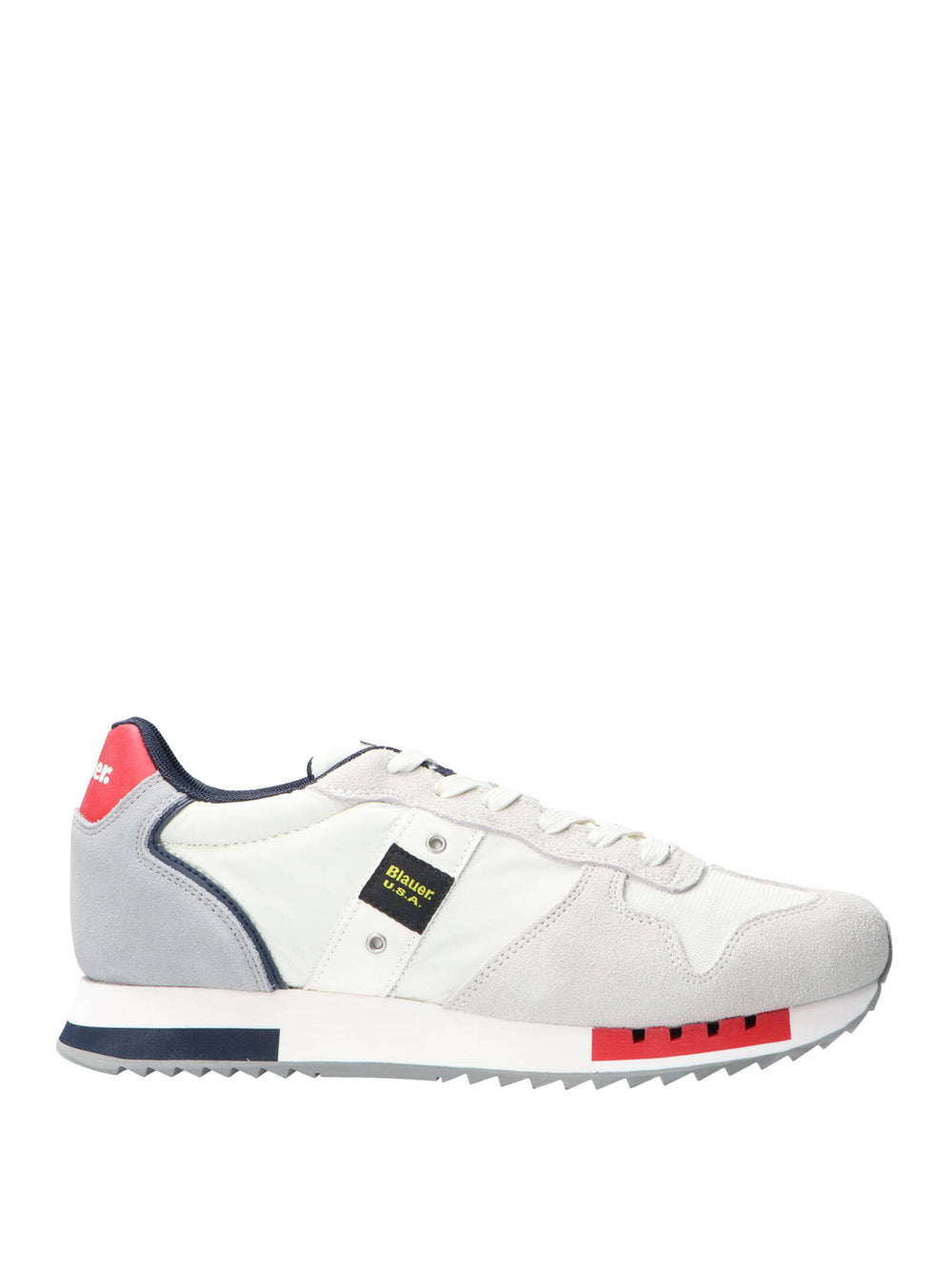 Sneakers Blauer Queens01 da Uomo - Bianco