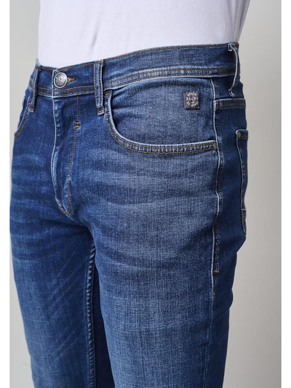 Jeans Slim Blend da Uomo - Denim