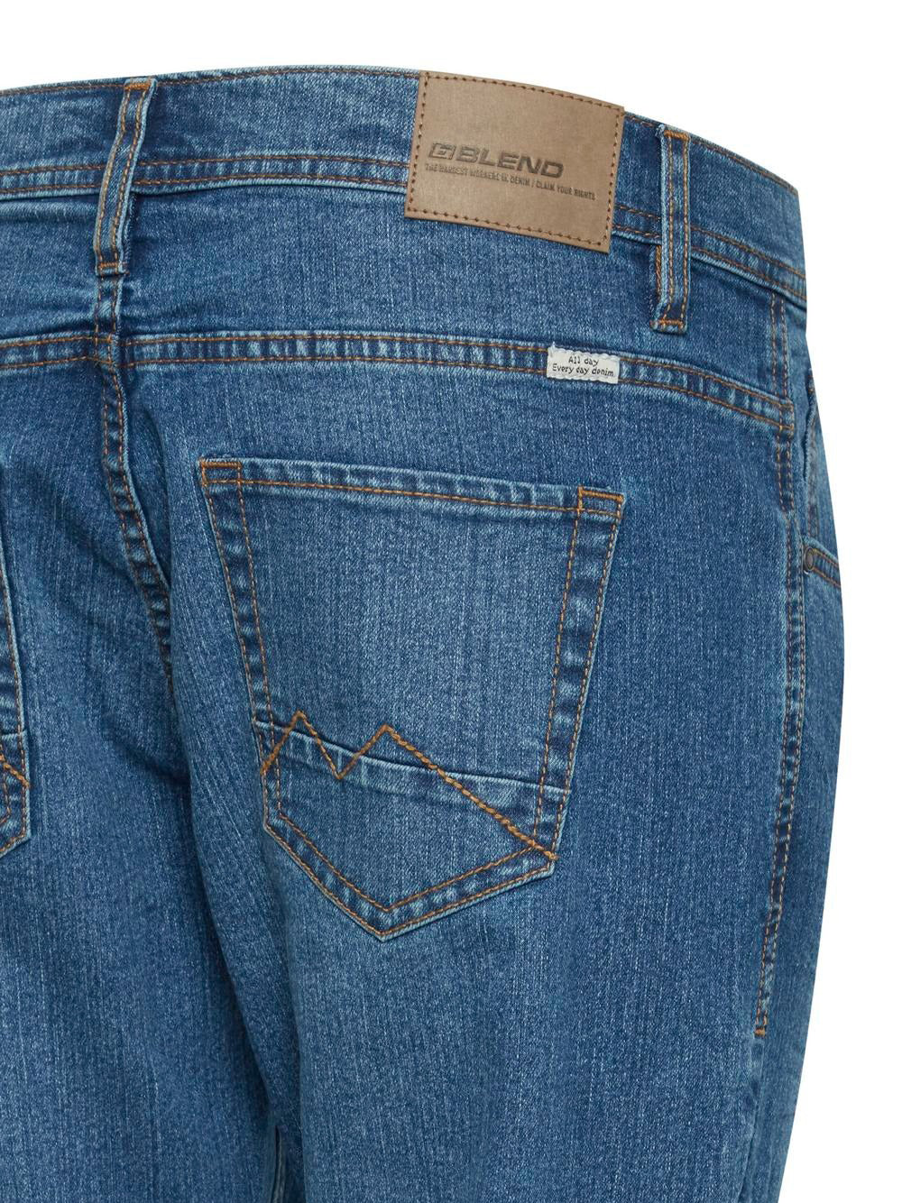 Jeans Slim Blend da Uomo - Denim