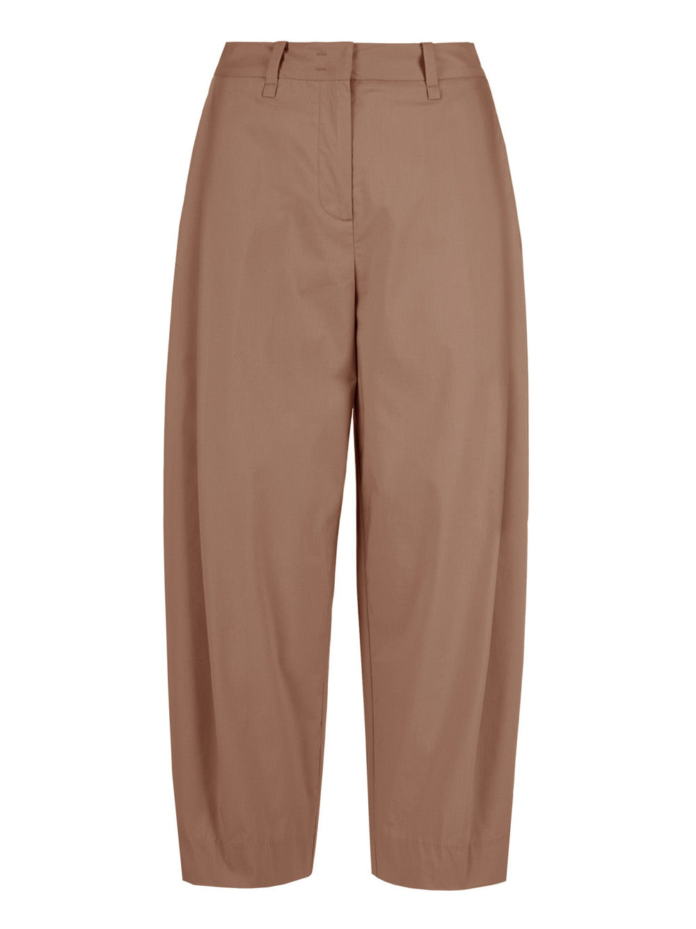 Pantalone Chino Bomboogie Pleat Barrel-Leg da Donna - Rosa