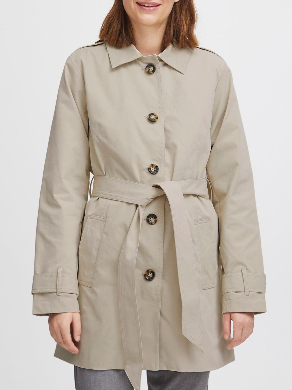 Trench b.young da Donna - Beige