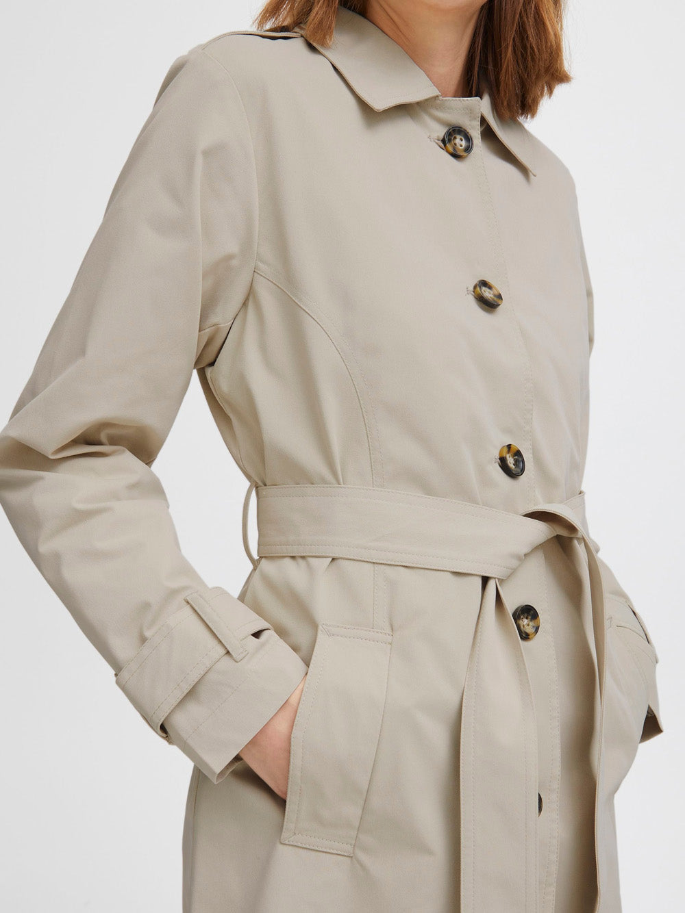 Trench b.young da Donna - Beige