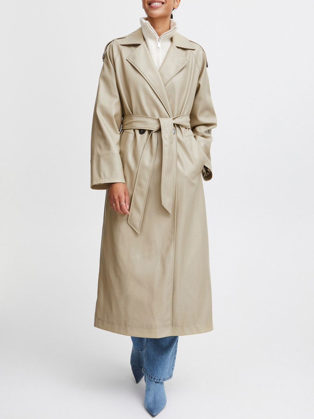 Trench b.young da Donna - Beige