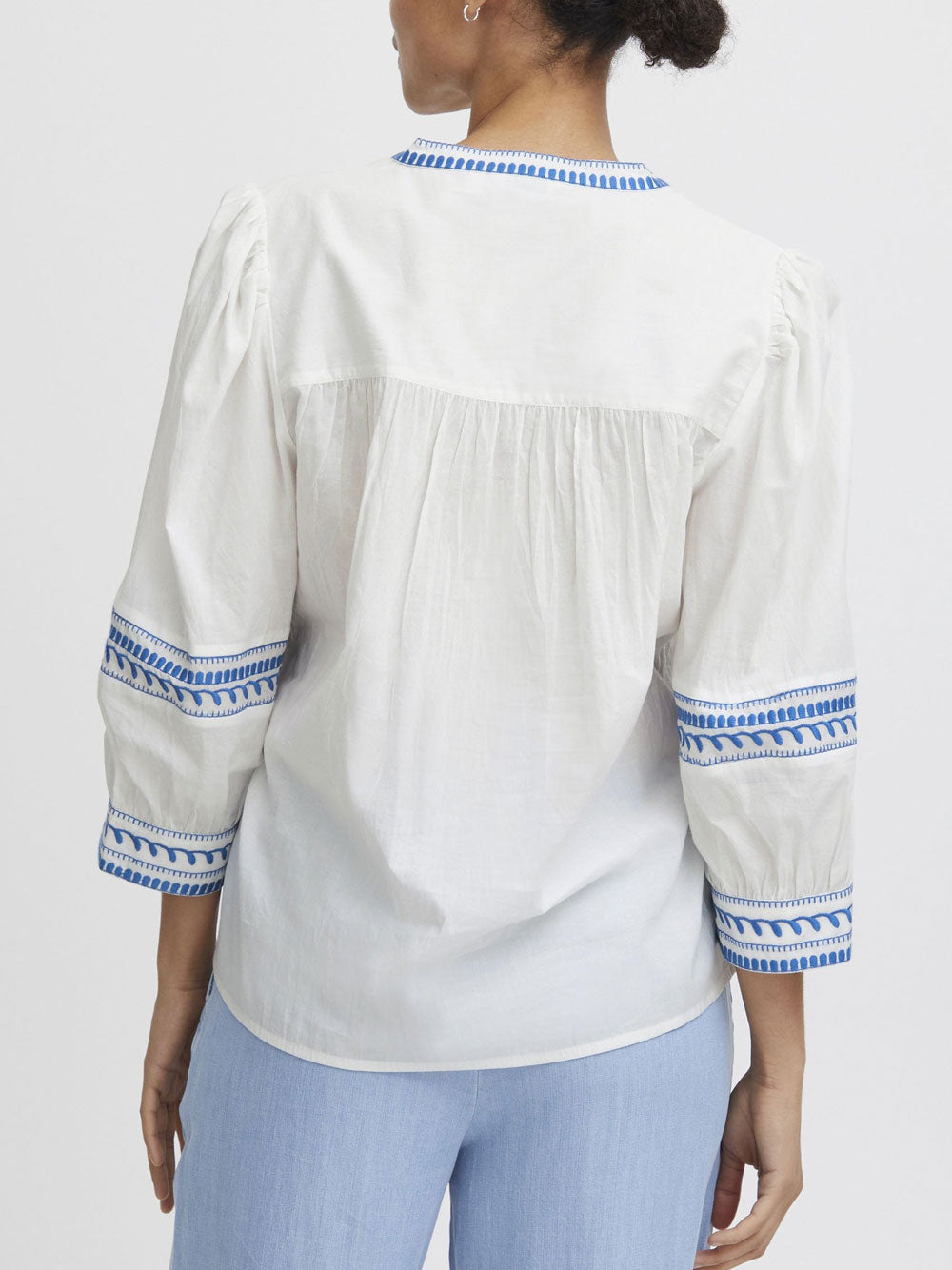 Blusa b.young da Donna - Bianco