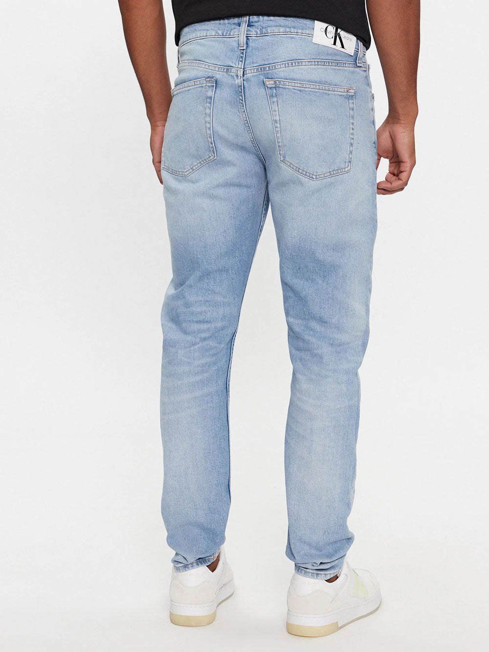 Jeans Slim Calvin Klein Slim Taper da Uomo - Denim