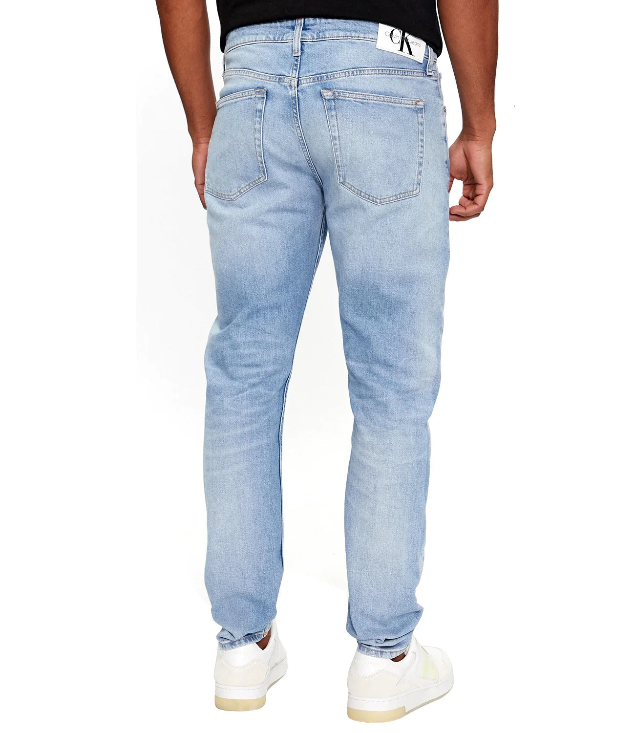 Jeans Slim Calvin Klein Slim Taper da Uomo - Denim