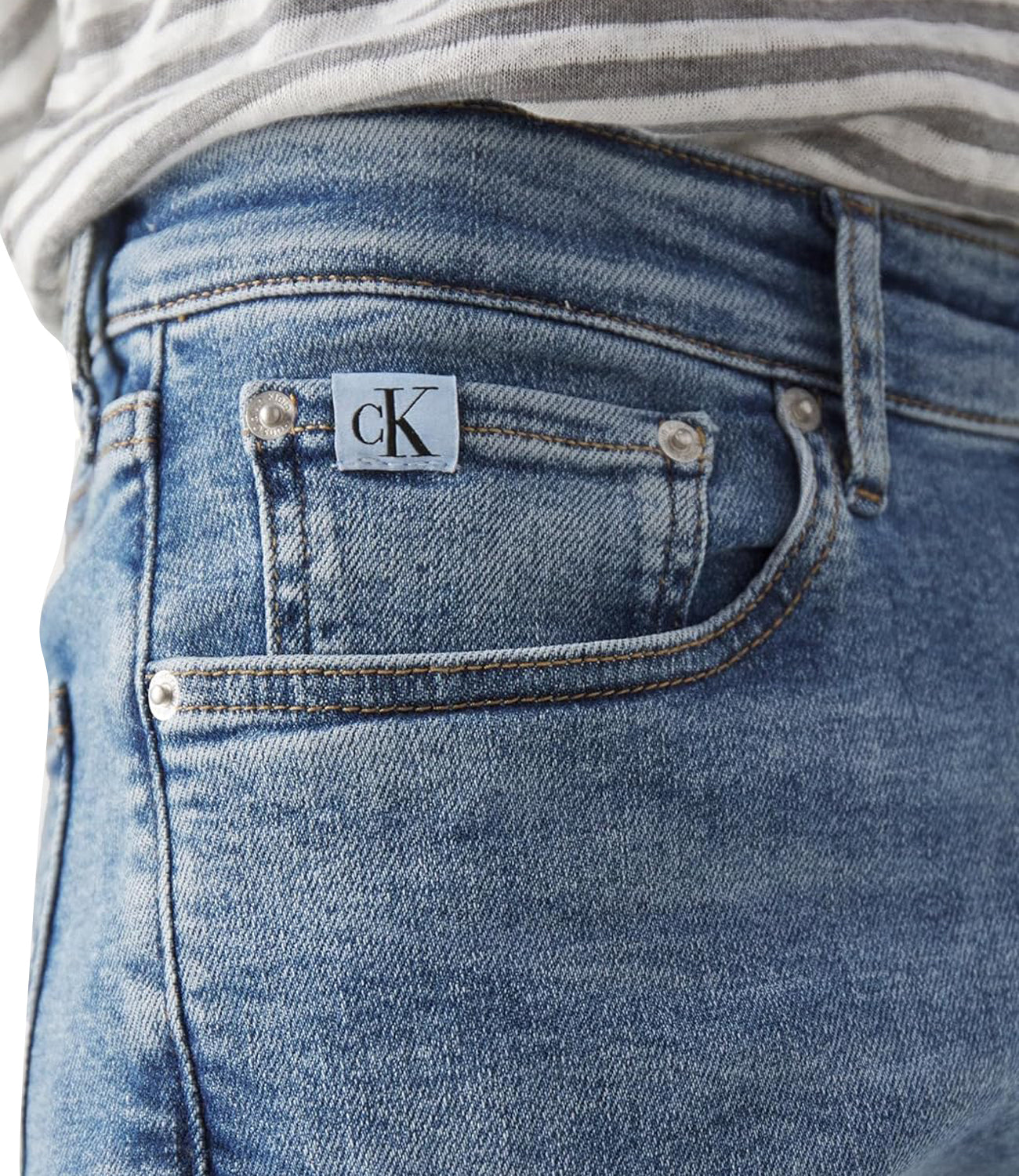 Calvin Klein Calvin Klein Jeans Jeans Uomo Mod. J30J324848 1A4 Denim Blu