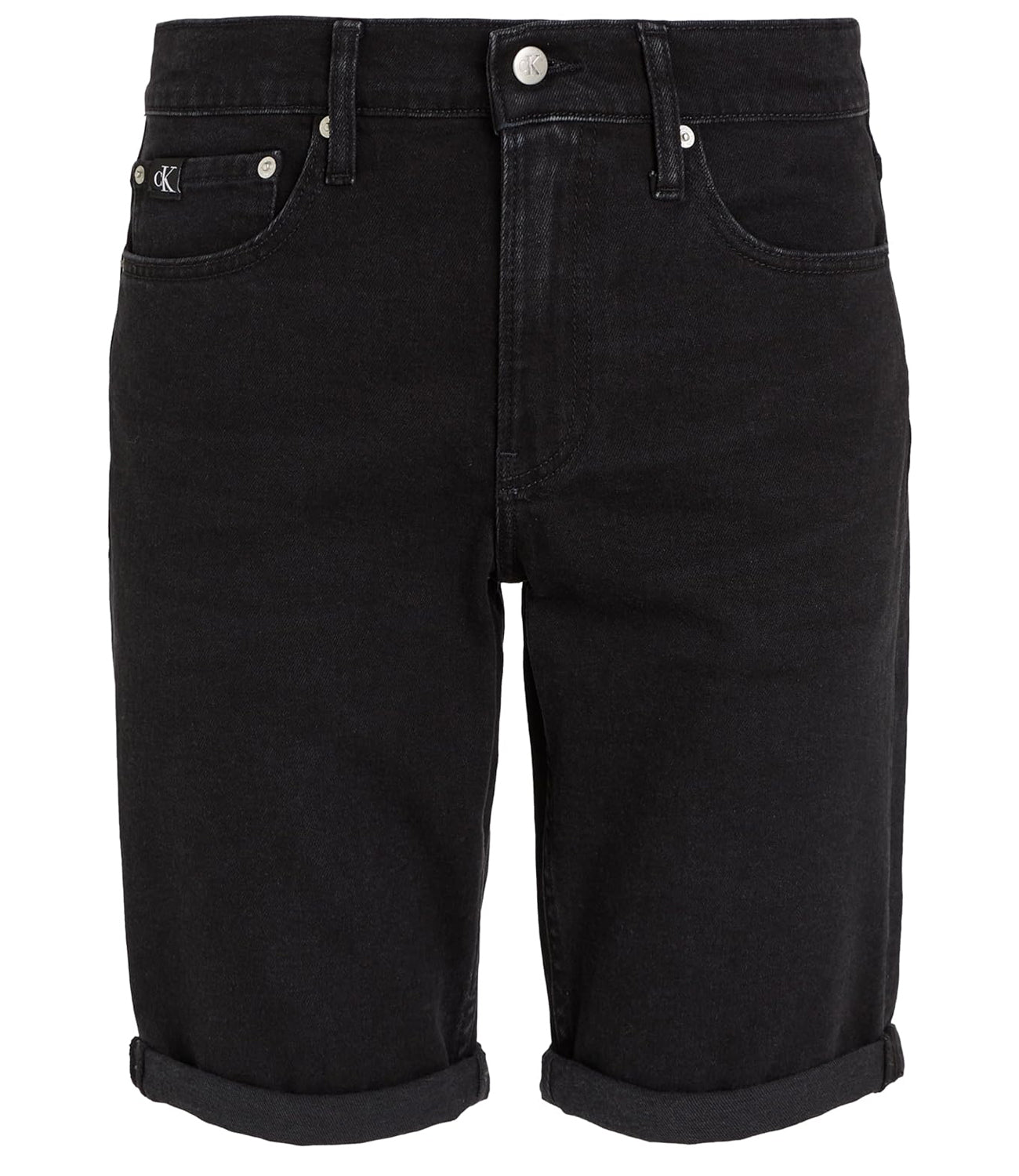 Calvin Klein Calvin Klein Jeans Bermuda Uomo Mod. J30J324872 1BY Denim black Nero