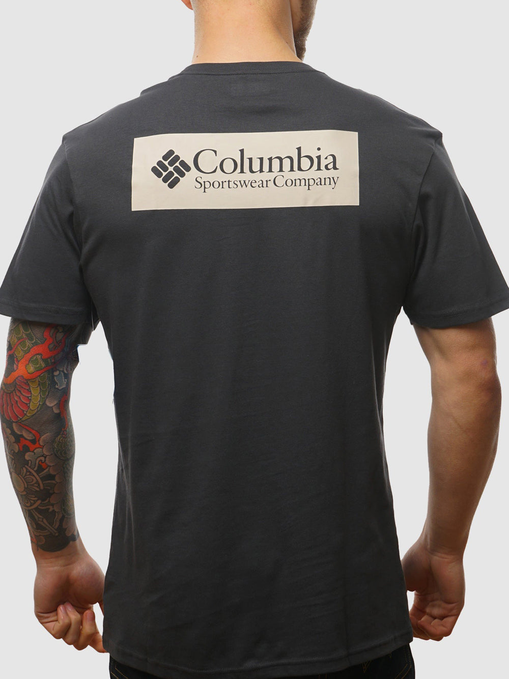 T-shirt Columbia North Cascades da Uomo - Grigio