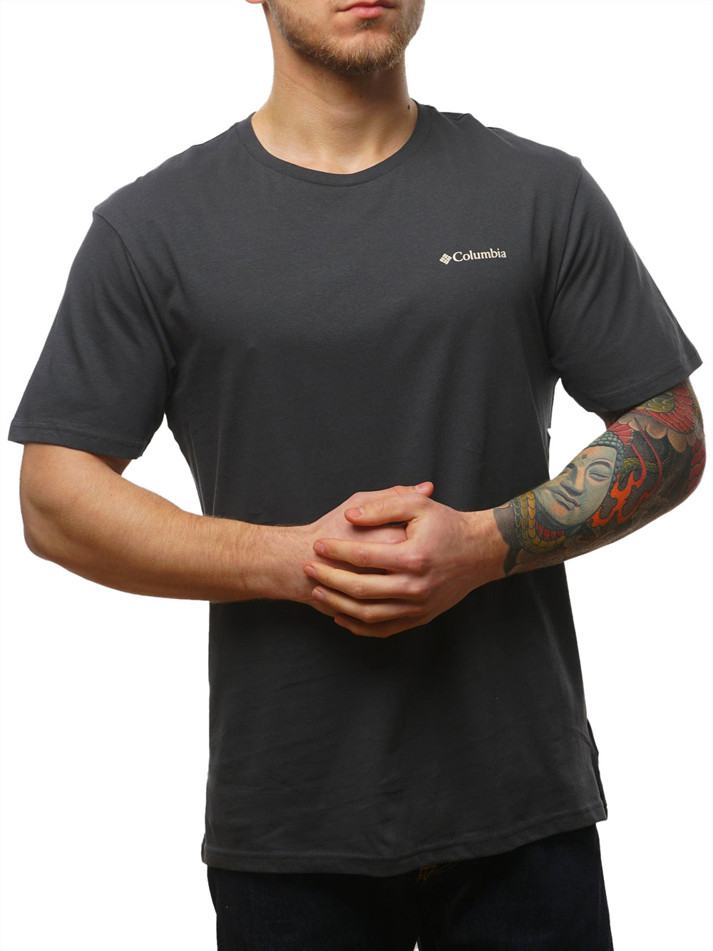 T-shirt Columbia North Cascades da Uomo - Grigio