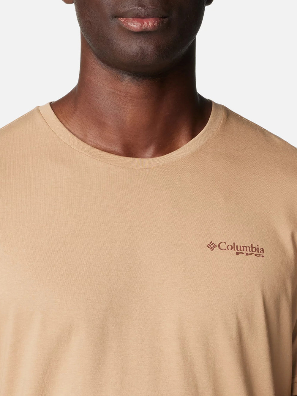 T-shirt Columbia North Cascades da Uomo - Beige