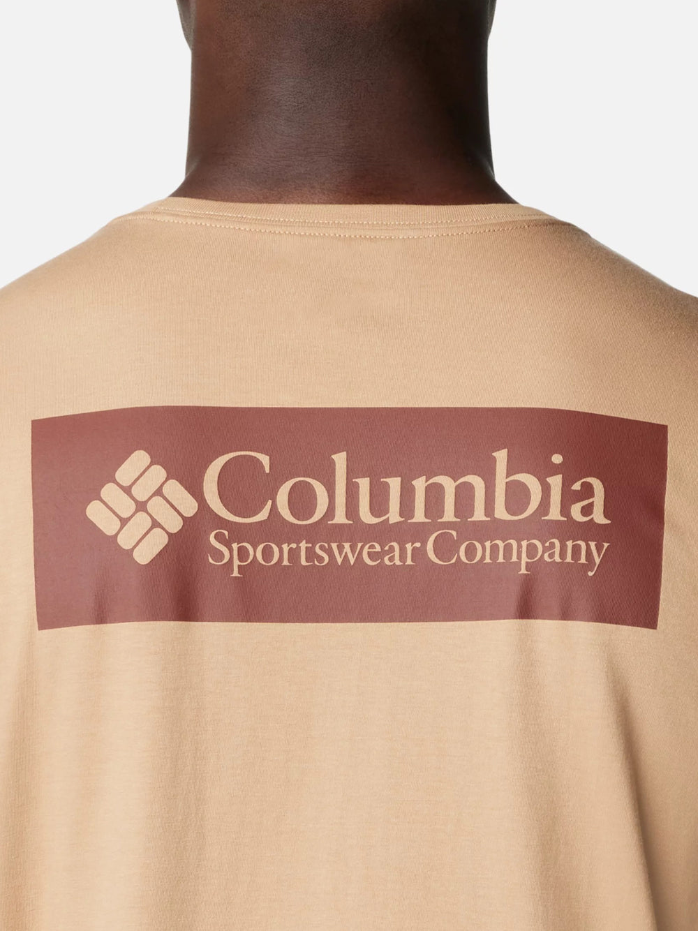 T-shirt Columbia North Cascades da Uomo - Beige