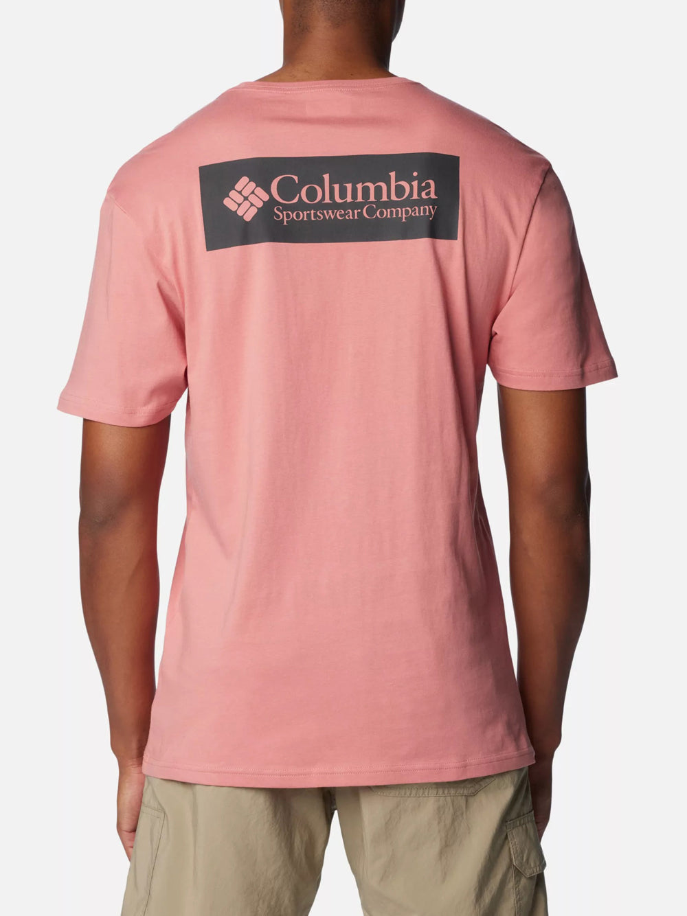 T-shirt Columbia North Cascades da Uomo - Rosa