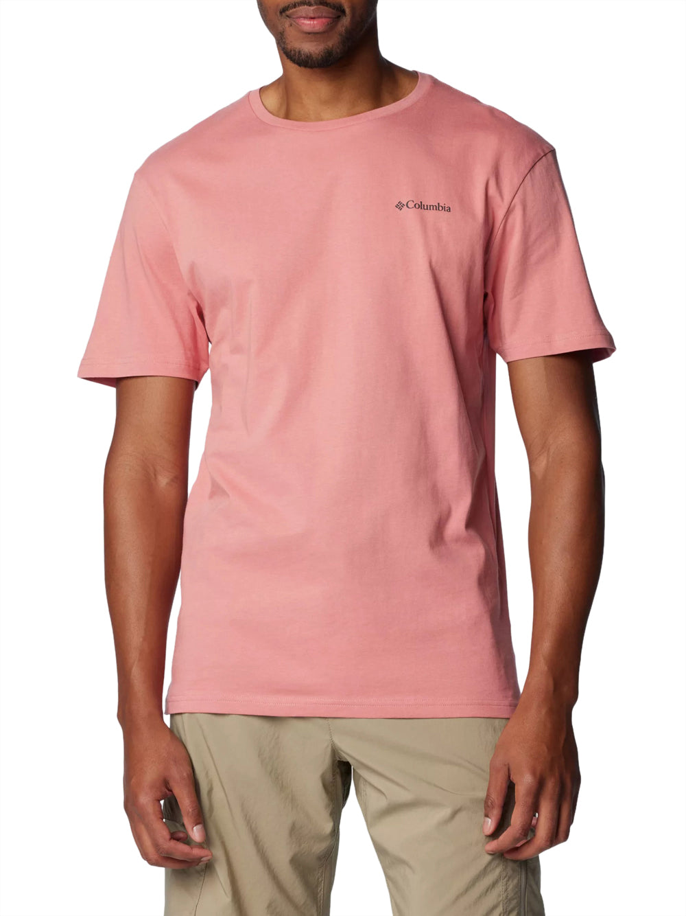 T-shirt Columbia North Cascades da Uomo - Rosa