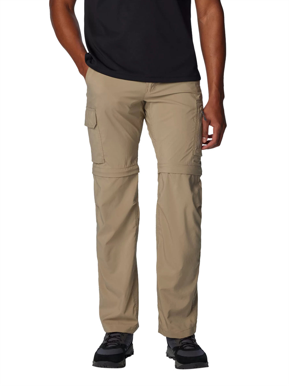 Pantalone Cargo Columbia Silver Ridge da Uomo - Beige