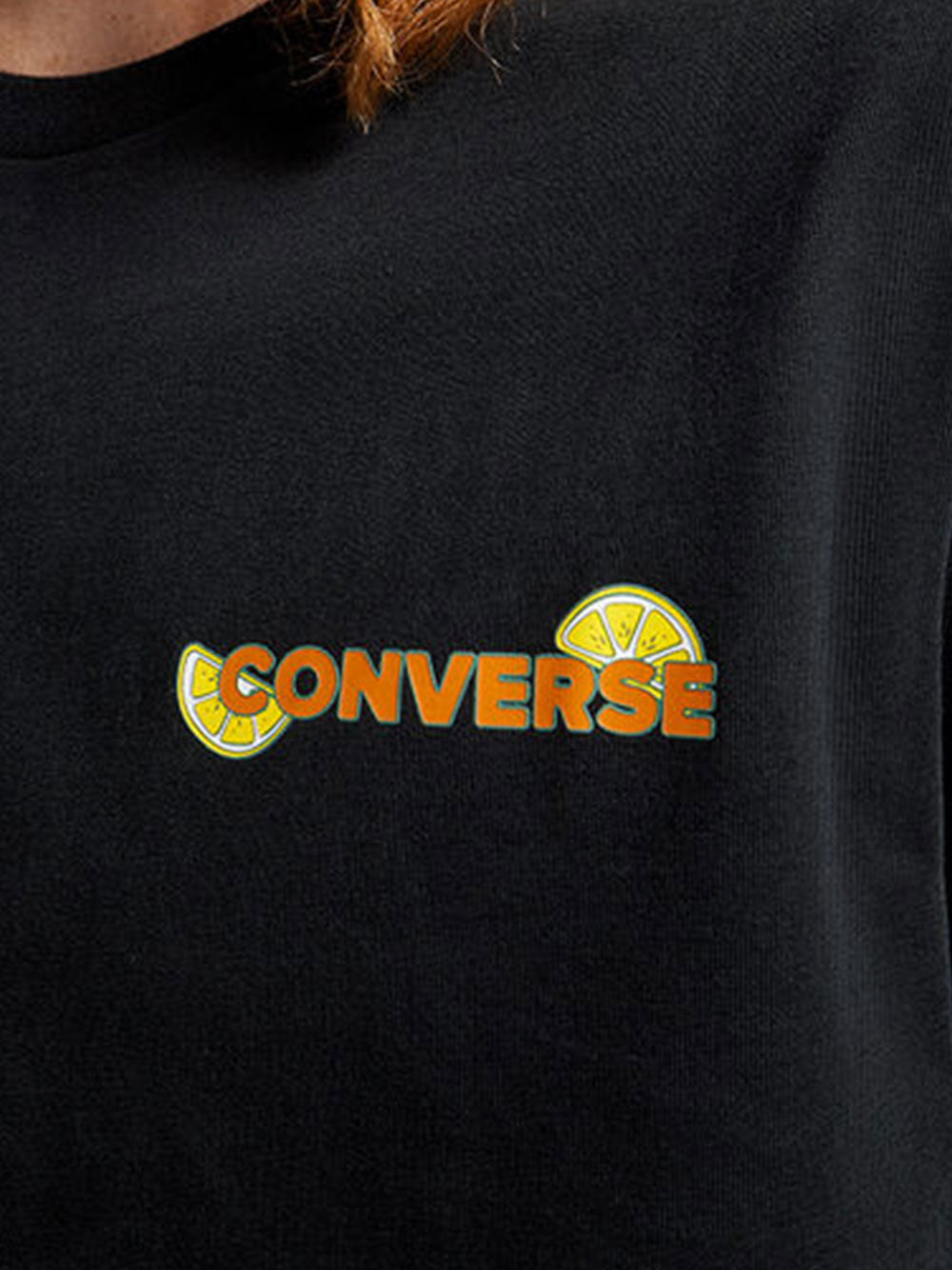 T-shirt Converse How To Lemonade da Uomo - Nero