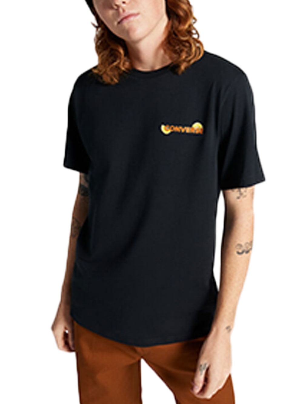 T-shirt Converse How To Lemonade da Uomo - Nero