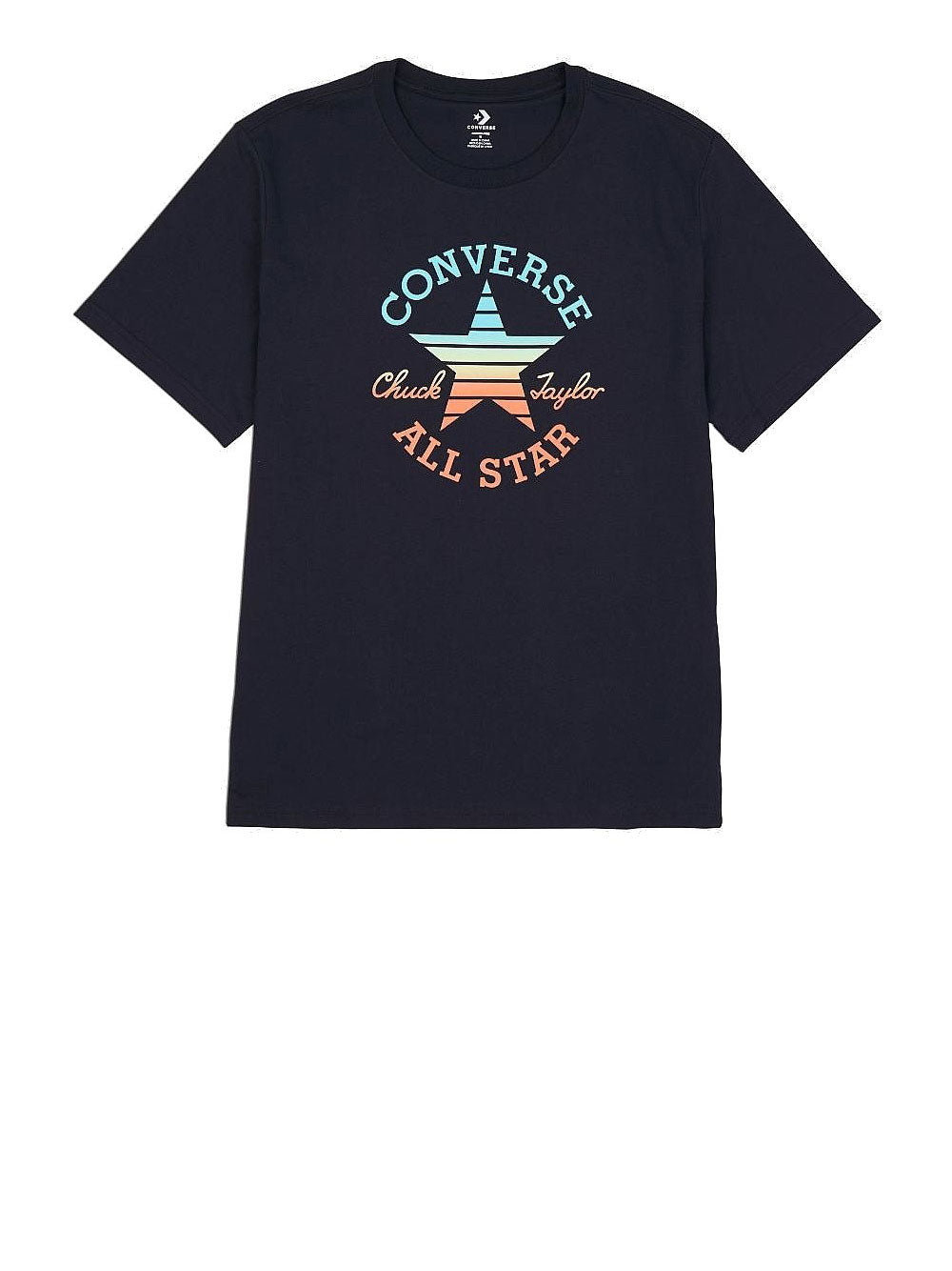 T-shirt Converse Retro Chuck Gradient Unisex - Nero