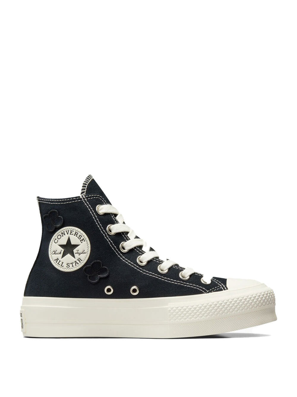 Sneakers Converse Ctas Lift Hi da Donna - Nero