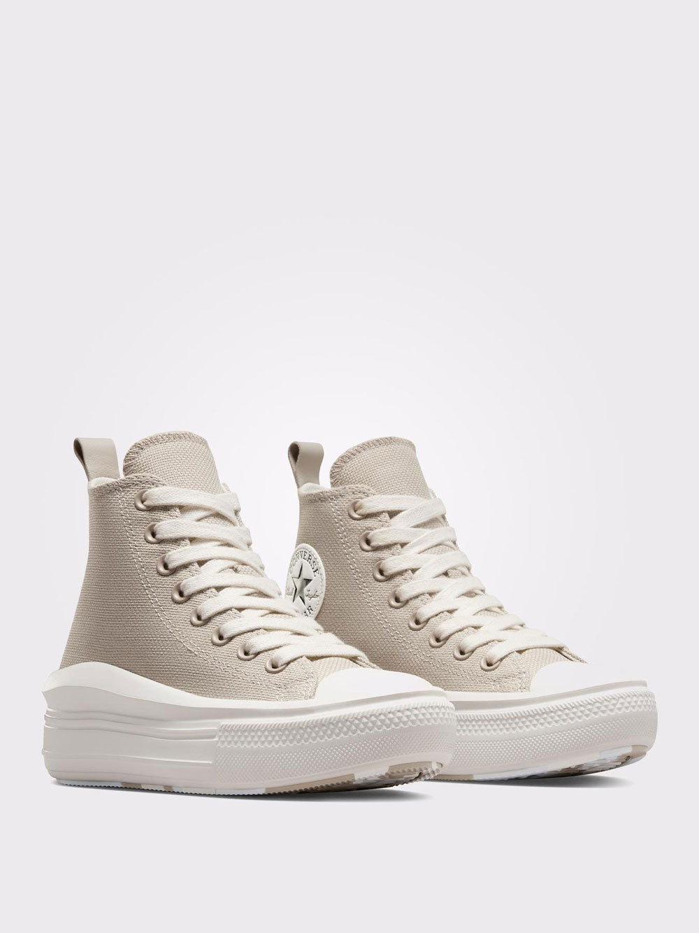 Sneakers Converse Ctas Move Hi da Donna - Beige