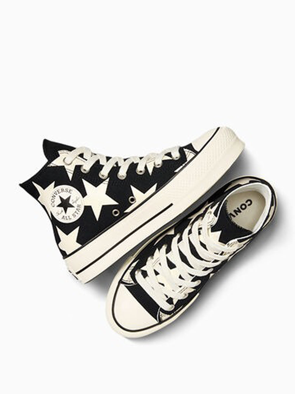 Sneakers Converse Ctas Lift Hi da Donna - Nero