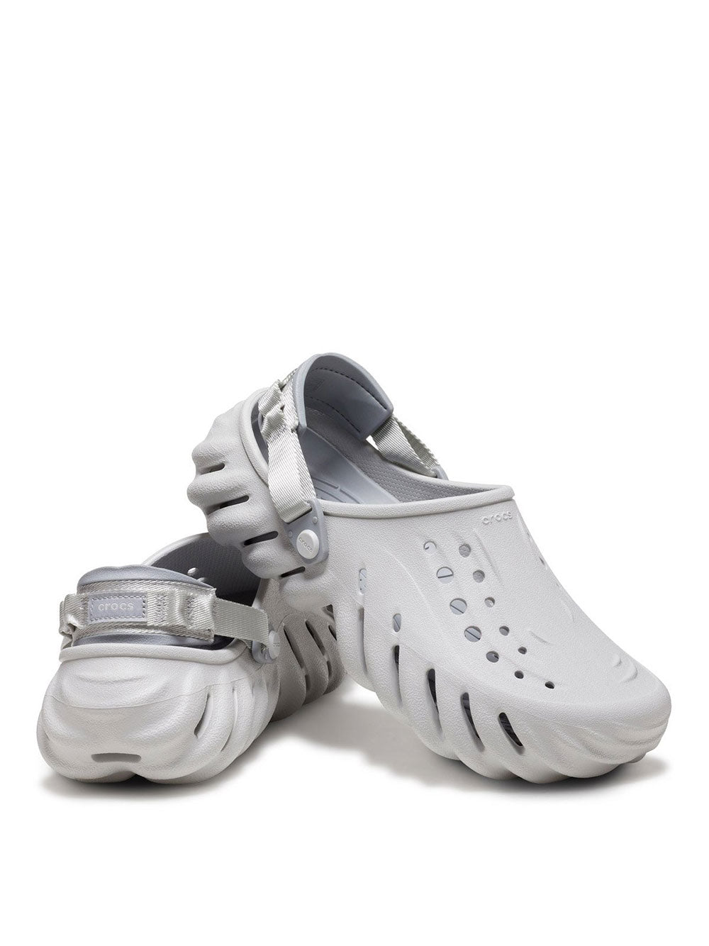 Sandalo Basso Crocs Echo Clog Unisex - Grigio