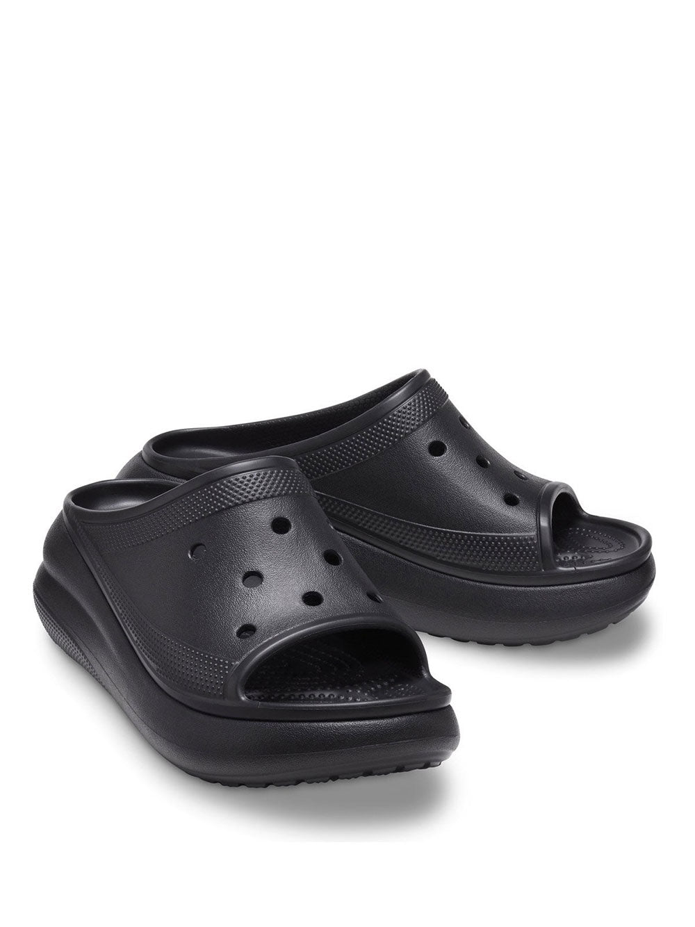 Ciabatte Crocs Crush Slide da Donna - Nero