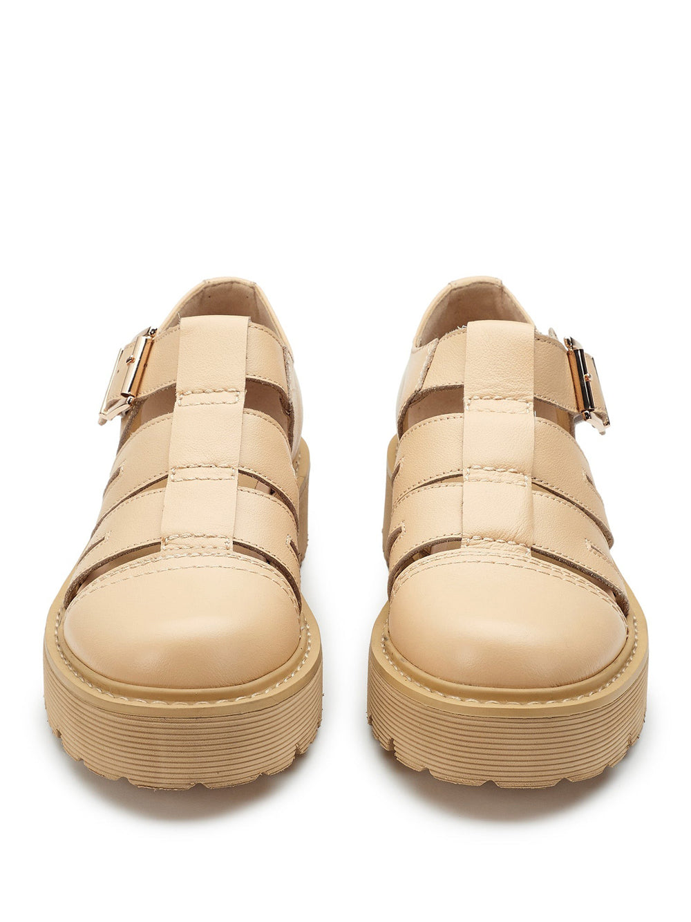 Scarpa Stringata Cult Slash 4210 da Donna - Beige