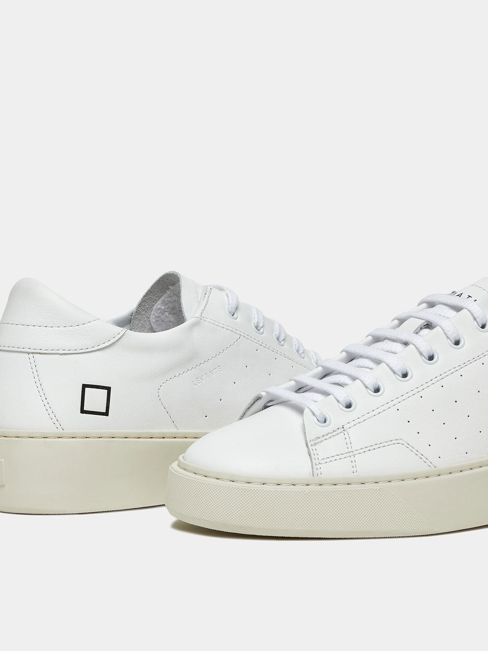 Sneakers Date Levante Calf da Uomo - Bianco