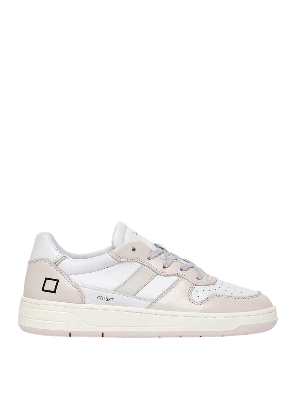 Sneakers Date Court 2.0 Soft da Donna - Bianco Rosa