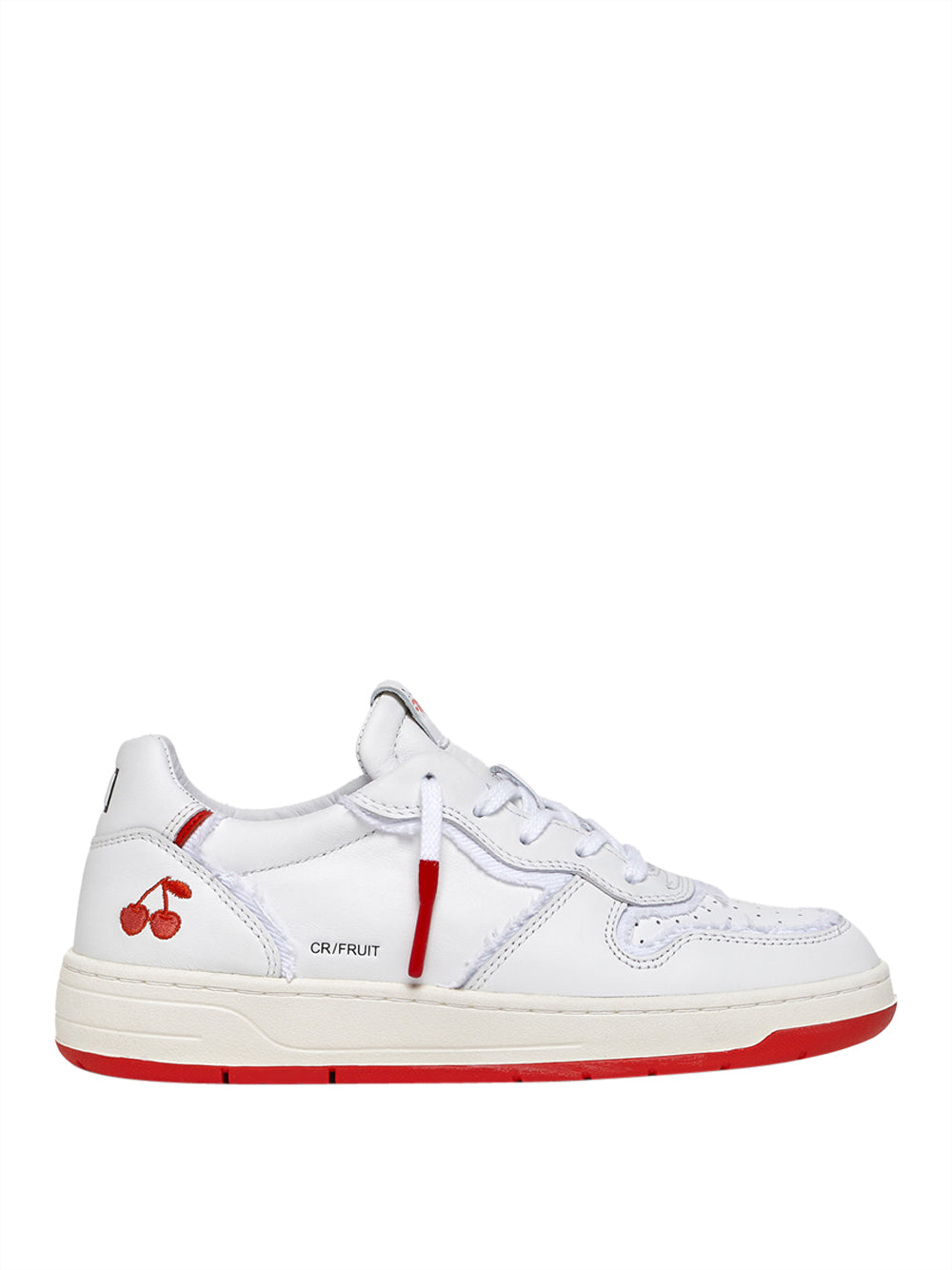 Sneakers Date Court Fruit da Donna - Bianco Rosso