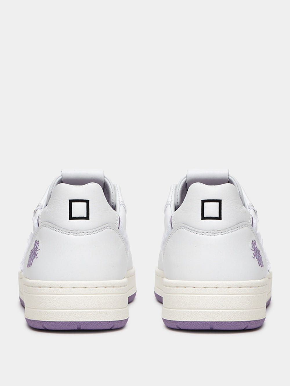 Sneakers Date Court Fruit da Donna - Bianco Viola