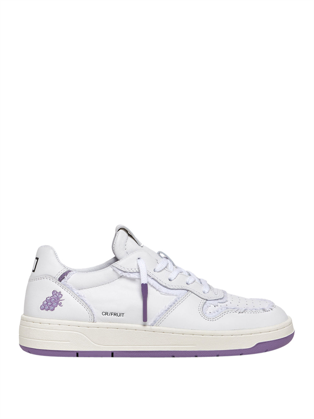 Sneakers Date Court Fruit da Donna - Bianco Viola