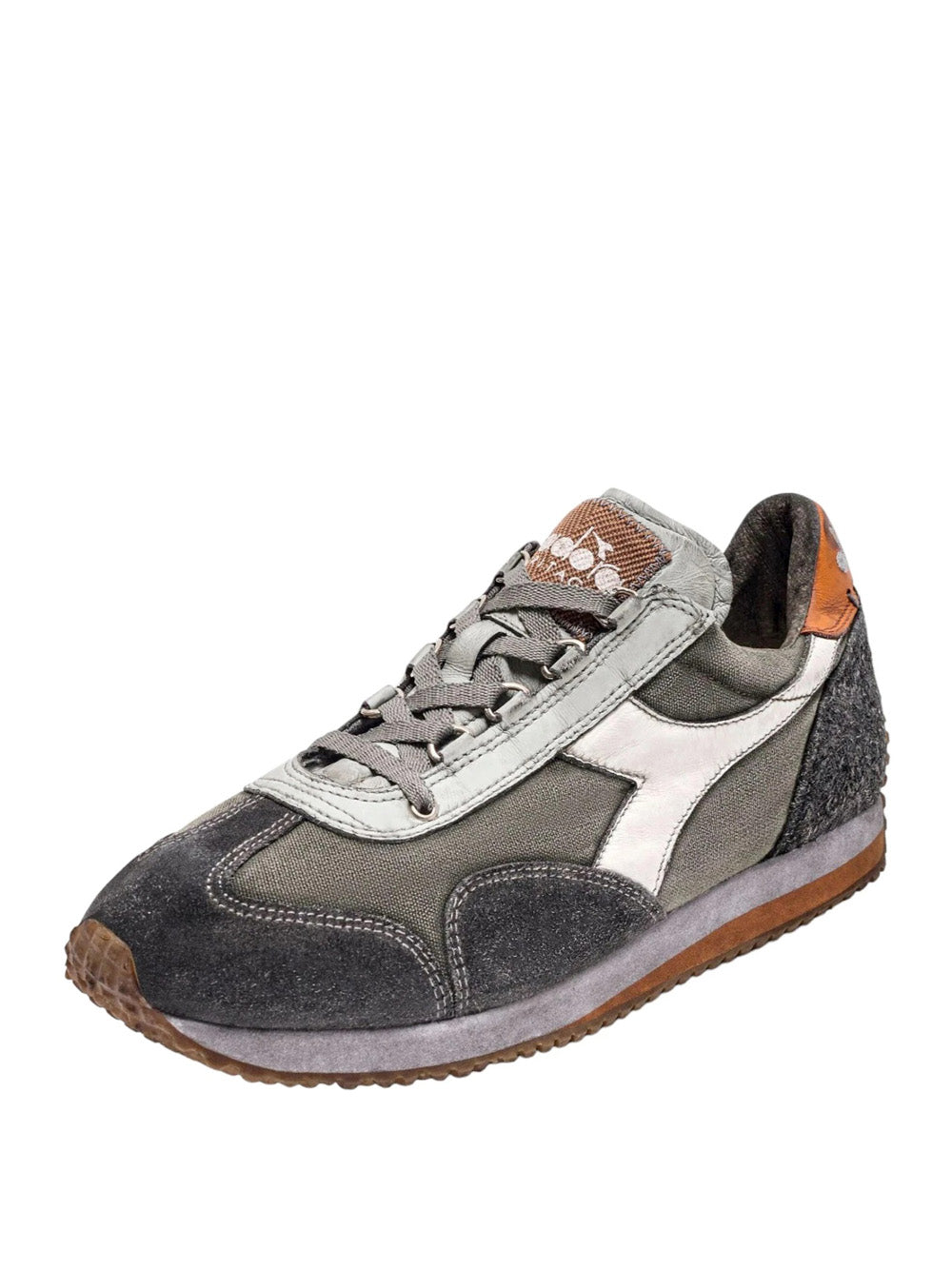 Sneakers Diadora Equipe Dirty Stone Wash Evo Unisex - Grigio