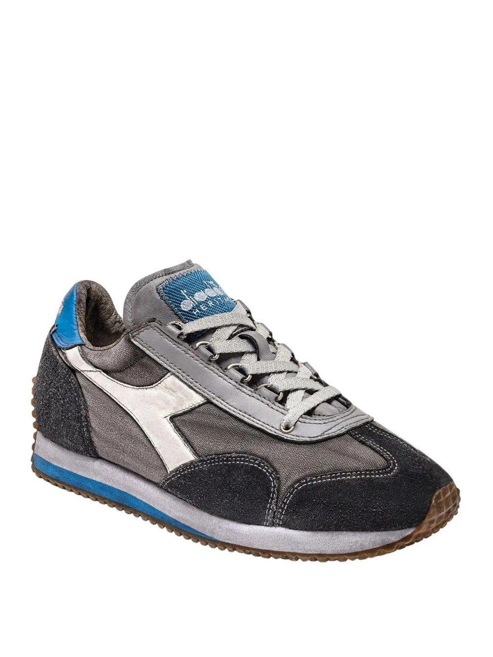 Sneakers Diadora Equipe Dirty Stone Wash Evo Unisex - Grigio