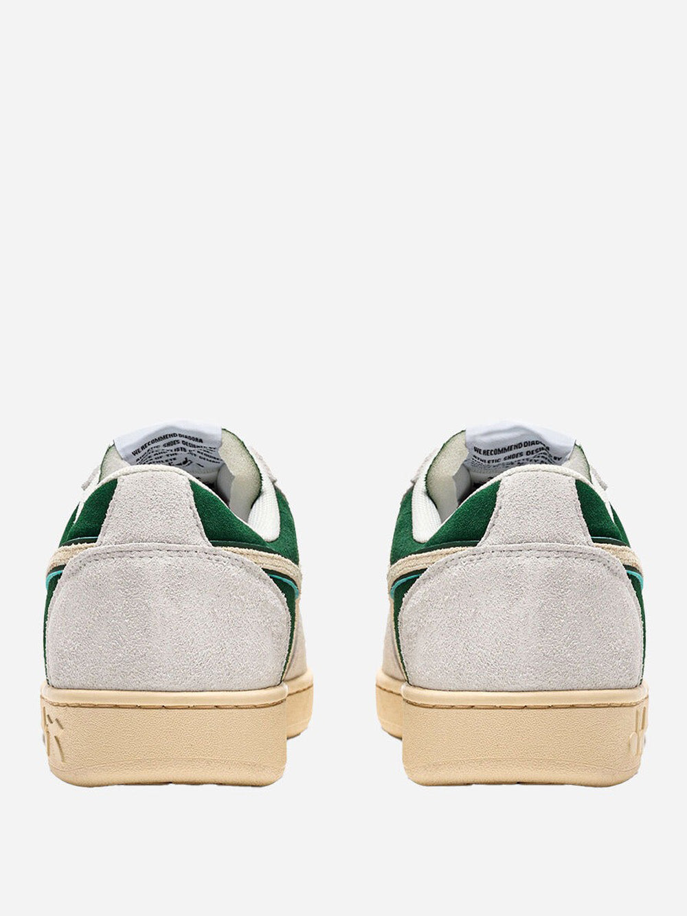 Sneakers Diadora Magic Basket Low Suede Unisex - Bianco