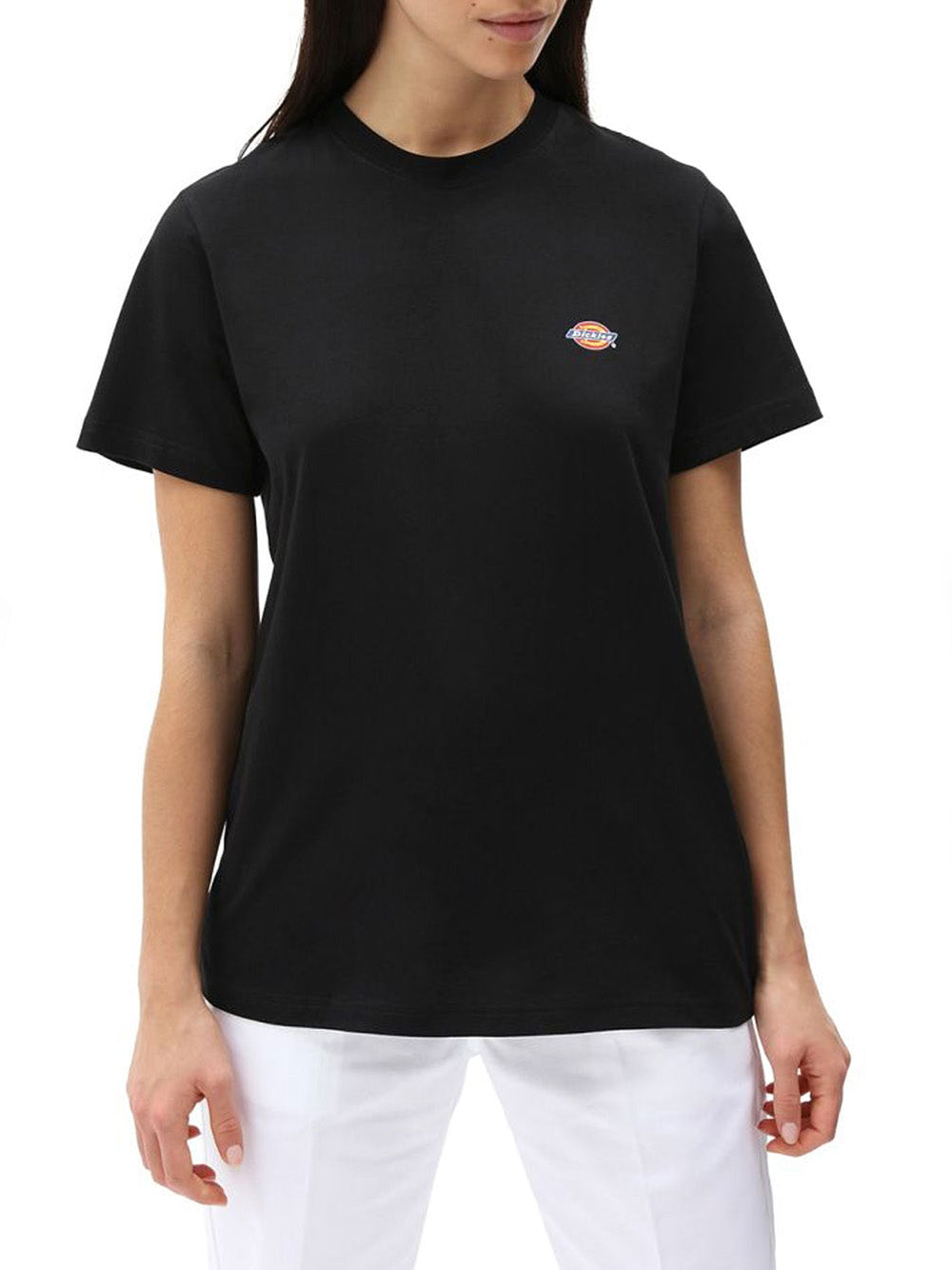 T-shirt Dickies Mapleton da Donna - Nero