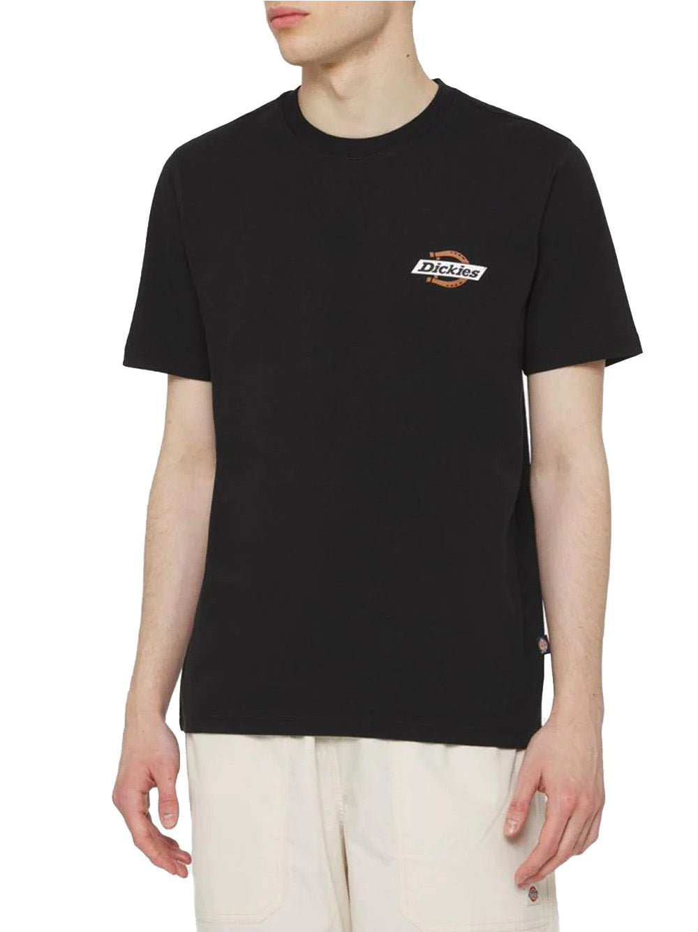 T-shirt Dickies Ruston da Uomo - Nero