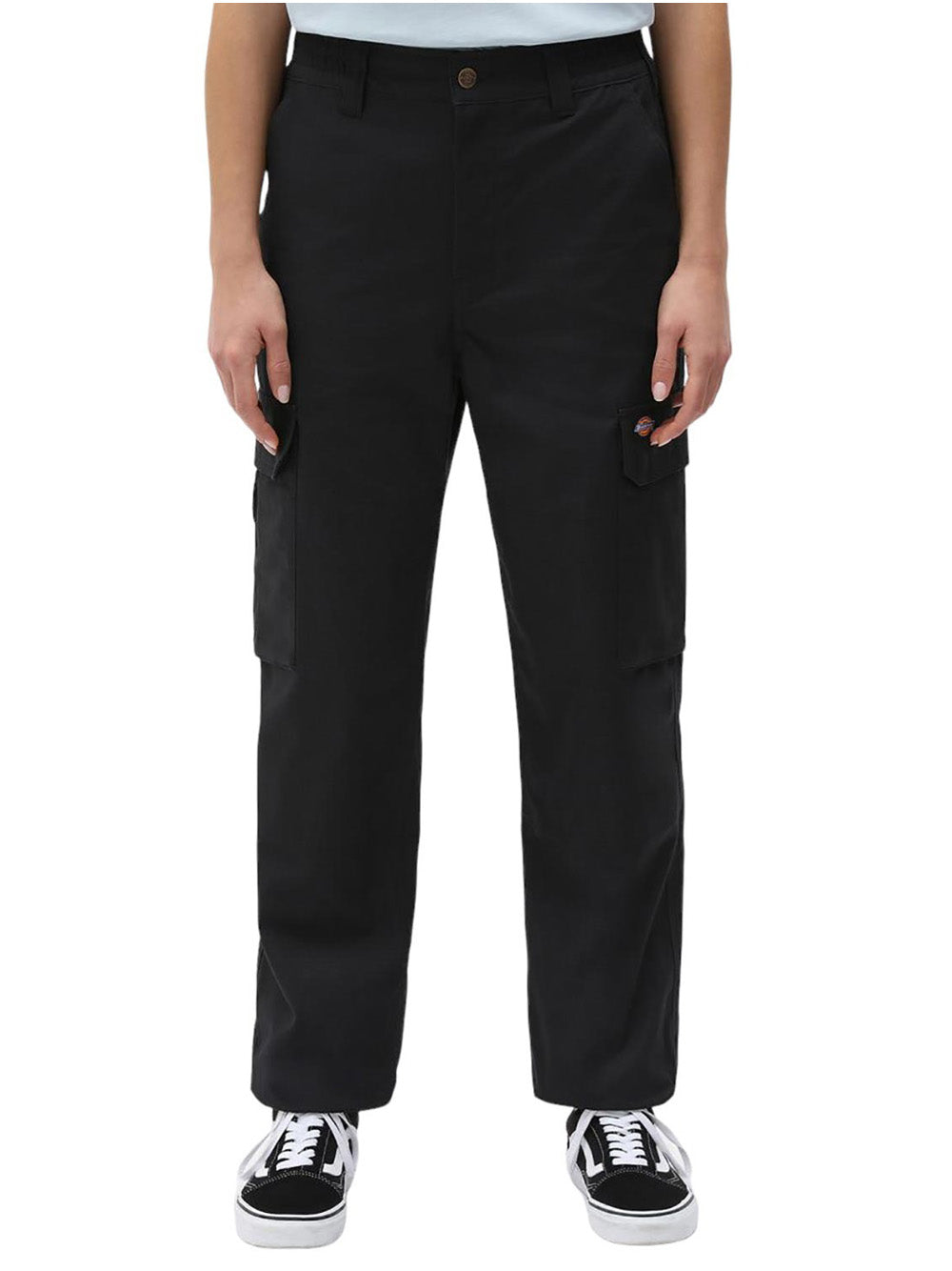 Pantalone Cargo Dickies Hooper Bay da Donna - Nero