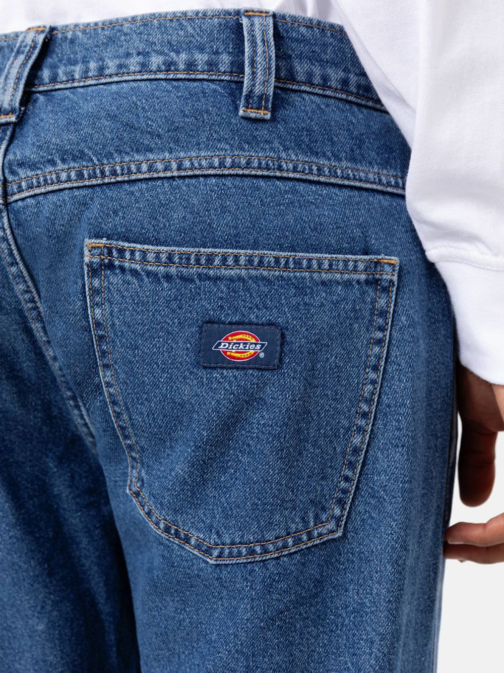 Jeans Tapered Dickies Houston da Uomo - Denim