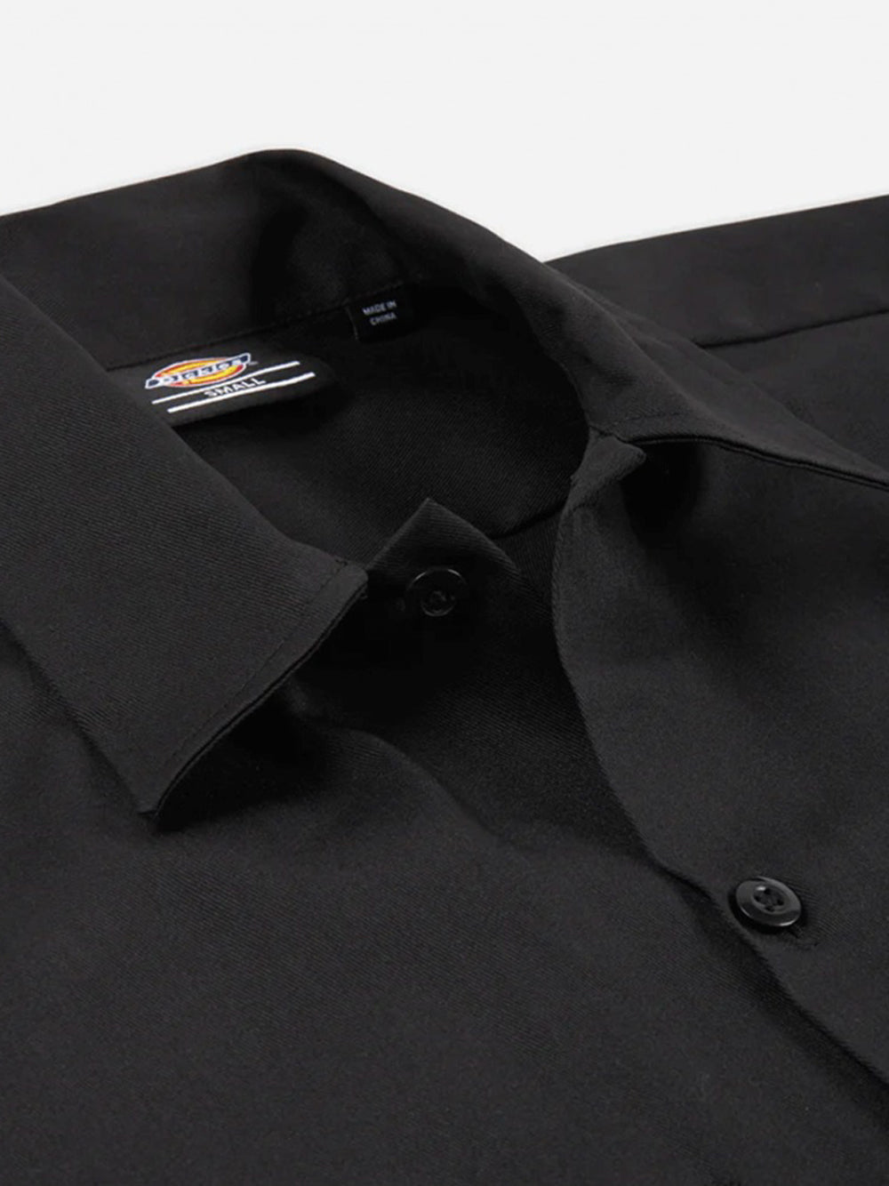 Camicia Casual Dickies Clintondale da Uomo - Nero