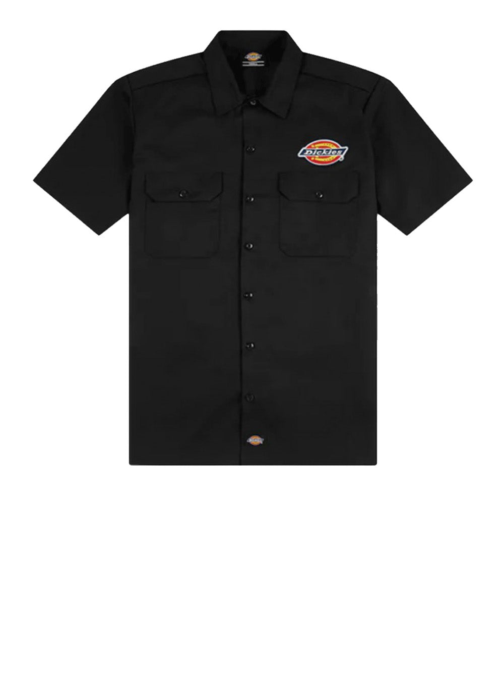 Camicia Casual Dickies Clintondale da Uomo - Nero