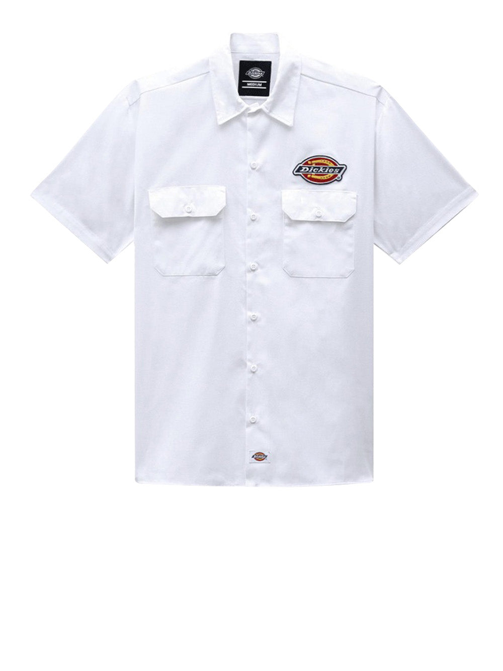 Camicia Casual Dickies Clintondale da Uomo - Bianco