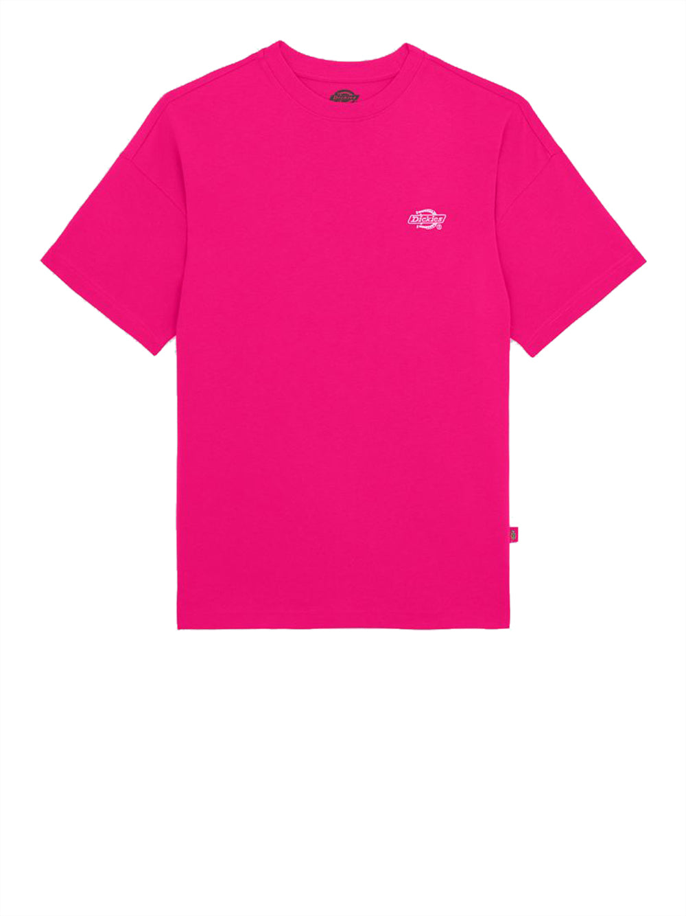 T-shirt Dickies Summerdale da Donna - Fuxia Fucsia