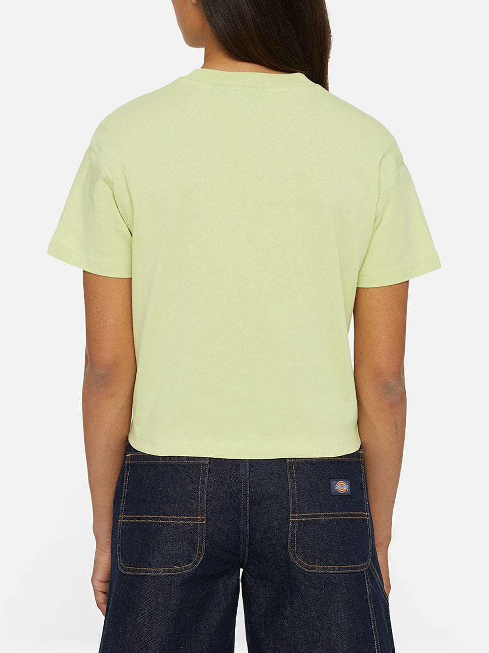 T-shirt Dickies Oakport Boxy da Donna - Verde