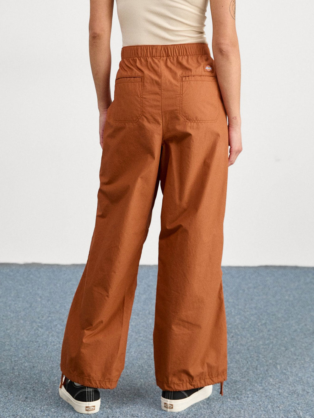 Pantalone Palazzo Dickies Fishersville da Donna - Marrone