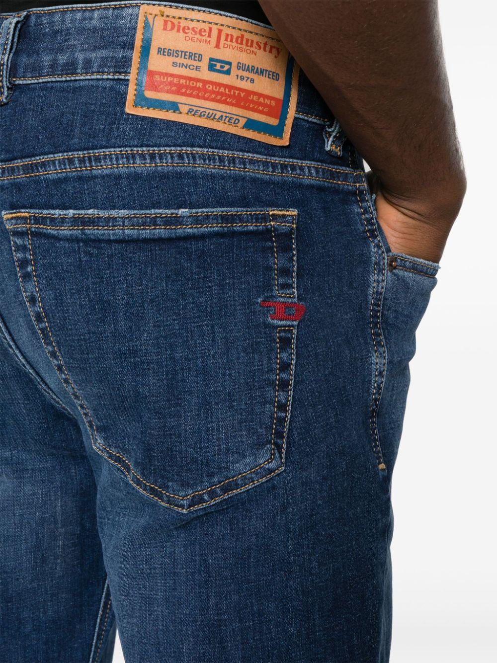 Jeans Slim Diesel Sleenker da Uomo - Denim