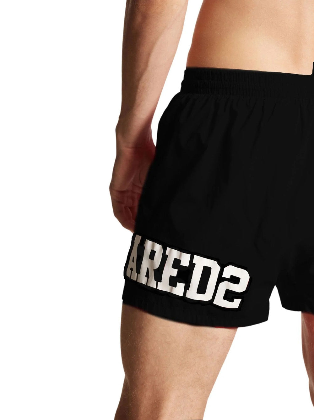 Shorts Mare Dsquared2 da Uomo - Nero