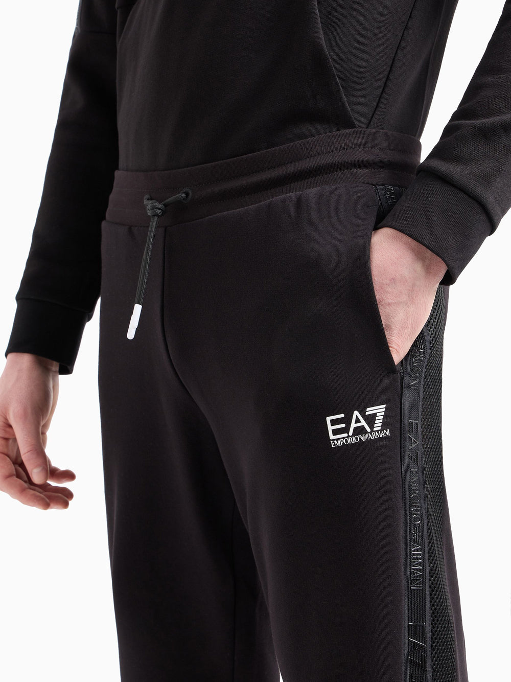 Pantalone Tuta Ea7 da Uomo - Nero