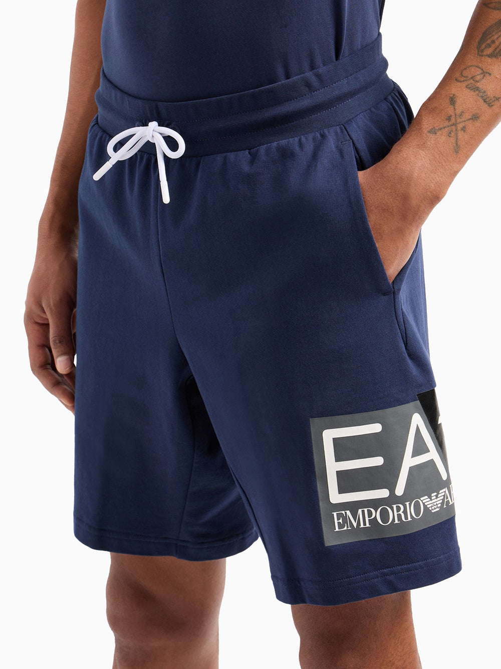 Shorts Sportivi Ea7 da Uomo - Blu